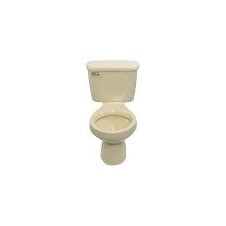 SANITARIO FUTURA 2 PIEZAS REDONDO 4.8 L HUESO