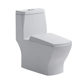 SANITARIO DUBLIN 1 PIEZA ALARGADO 3 Y 4.8 L BLANCO