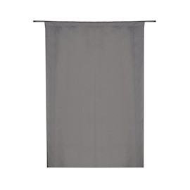 CORTINA DE JACQUARD PARA VENTANA POLIÉSTER GRIS 210 X 140 CM