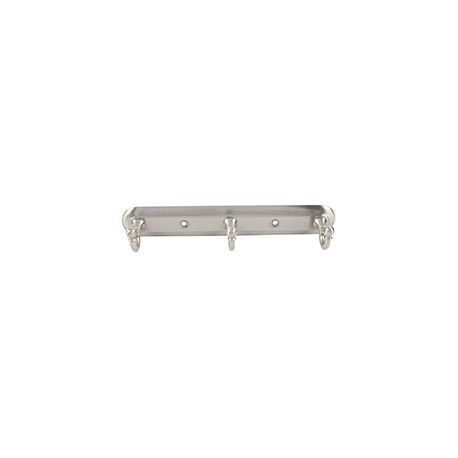 PERCHA TRIPLE 10 PULGADAS GRIS MOEN