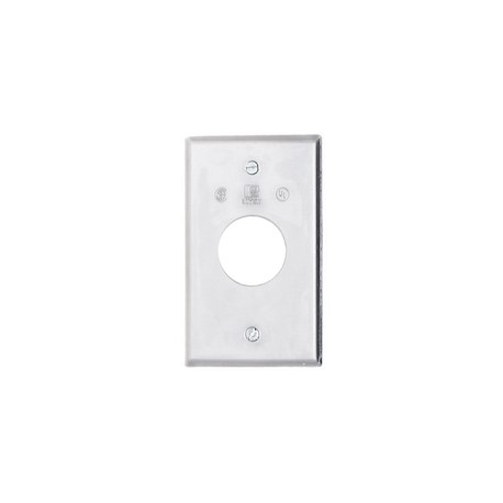 TAPA RECTANGULAR PARA CONTACTO REDONDO DE 1 3/8 PULGADAS
