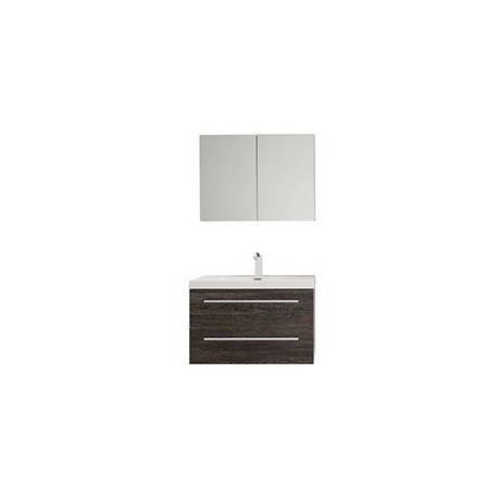 VANITY EDIMBURGO 80 X 47 CM CON CAJONERAS DE CIERR