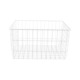 CANASTA METAL TRIPLE BLANCO