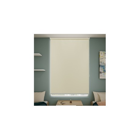 CORTINA ENROLLABLE TRANSLÚCIDA 120X180CM MARFIL