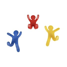 PERCHERO AMIGOS COLORES 3 PIEZAS LOFT