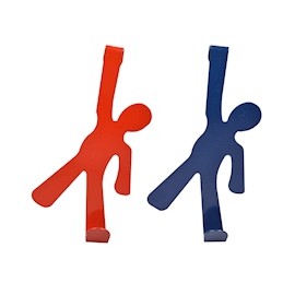 PERCHERO INDIVIDUAL FIGURA DE NIÑO VARIOS COLORES