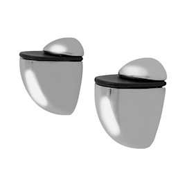 CLIP AJUSTABLE DOLLE 5.4 X 2.5 CM PLATA 2 PIEZAS