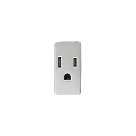 CONTACTO 1 MÓDULO CON TIERRA TITANIO