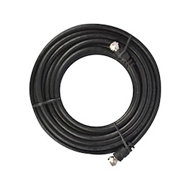 CABLE COAXIAL CALIBRE 22 AWG NEGRO 15.2 M STEREN