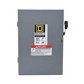 INTERRUPTOR DE SEGURIDAD 3 POLOS 60 A SQUARE D