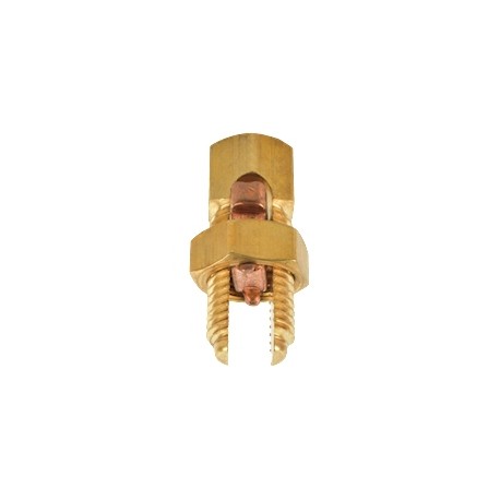 CONECTOR BIPARTIDO CALIBRE 4 A 8 AWG DORADO DROF