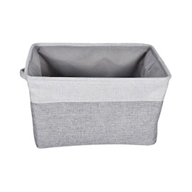 GAVETA GRANDE 38 X 26 X 24 CM GRIS HOME & HOME
