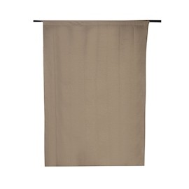 CORTINA DE JACQUARD PARA VENTANA POLIÉSTER CAFÉ CLARO 210 X 140 CM