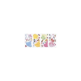 STICKERS PRINCESS 45.7X101.6 CM 36 PZAS DISNEY