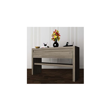 CREDENZA BICOLOR RUSTIC OAK