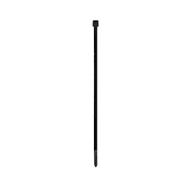 CINCHOS SUJETACABLES 20.32 CM NEGRO COMMERCIAL ELECTRIC 10 PIEZAS