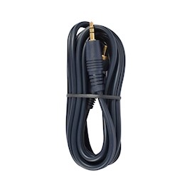 CABLE ESTÉREO A RCA 190 CM NEGRO