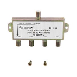 DIVISOR DE 4 SALIDAS 2 GHZ