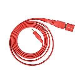 KIT DE CABLE HDMI PLANO Y COPLE HDMI 200 CM ROJO