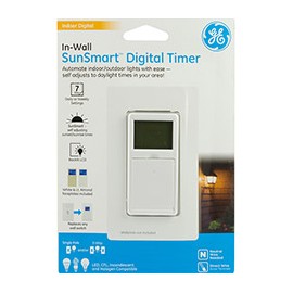 TEMPORIZADOR DIGITAL DE PARED 24 HORAS BLANCO