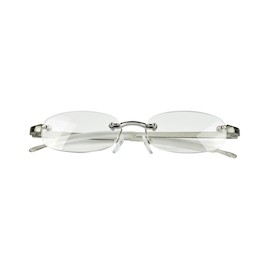 LENTES DE LECTURA 7 X 2.5 CM GRIS