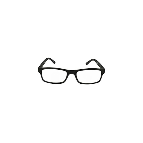 LENTES DE LECTURA RETRO PLUS 1.5 NEGRO