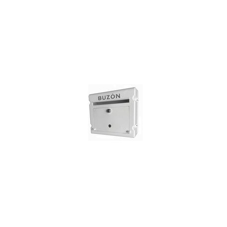 BUZÓN ALEMAN CON CERRADURA BLANCO SIMARK