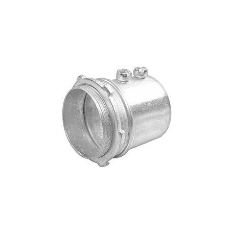 CONECTOR CONDUIT DE 1 1/2 PULGADA PLATA