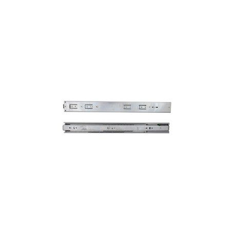 JUEGO DE CORREDERAS EXTENDIBLES EN METAL DE 46 A 100 CM 2 PIEZAS