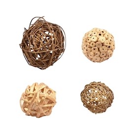 SET DE 15 ESFERAS DECORATIVAS DORADAS