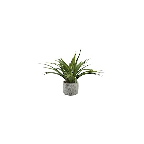 PLANTA DECORATIVA DELUXE SINENSE ARTIFICIAL GRIS CLARO DE 35 X 40 CM