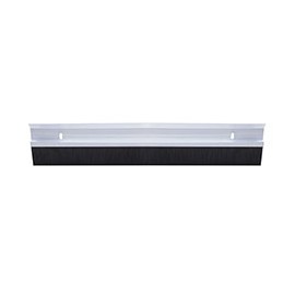 GUARDAPOLVOS PARA PUERTA PLATA ALUMINIO 91.5 CM