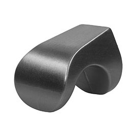 PERILLA GANCHO 2 CM PLATA