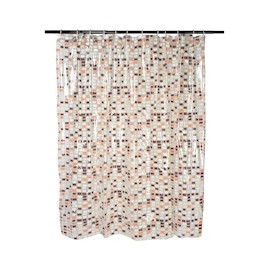 CORTINA PARA BAÑO VENECIANO CAFÉ