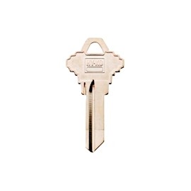 LLAVE RESIDENCIAL PARA CERRADURA SCHLAGE PLATA