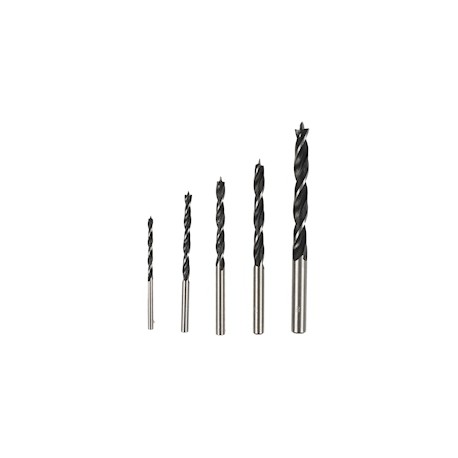 JUEGO DE BROCAS PARA MADERA 5 PIEZAS