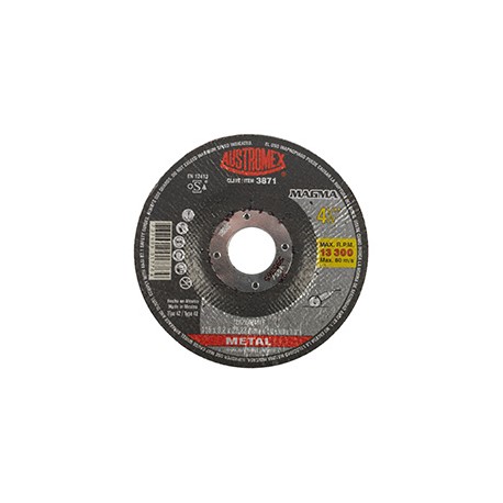 DISCO ABRASIVO PARA METAL DE 4 1/2 PULGADAS