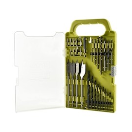 KIT PARA TALADRAR Y ATORNILLAR DE 31 PIEZAS RYOBI