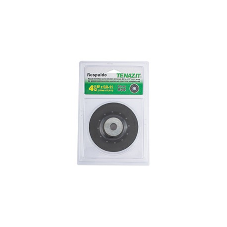 RESPALDO PARA DISCO DE LIJA DE 4 1/2 PULGADA NEGRO