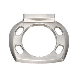 SOPORTE PARA CEPILLOS DE DIENTES DE 10.9 X 3.8 CM NÍQUEL