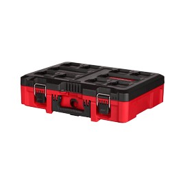 CAJA DE ALMACENAMIENTO PACKOUT CON INSERTO 15.01 X 38 X 52.9 CM MILWAUKEE