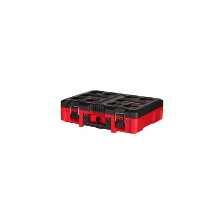 CAJA DE ALMACENAMIENTO PACKOUT CON INSERTO 15.01 X 38 X 52.9 CM MILWAUKEE