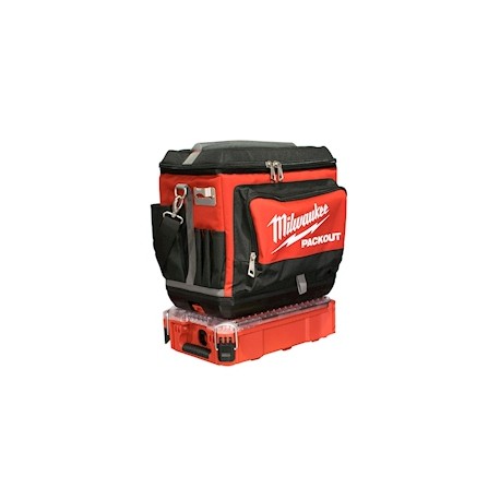 COMBO ORGANIZADOR Y HIELERA PACKOUT FIJA 48.68 X 25 CM MILWAUKEE 2 PIEZAS