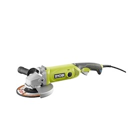 ESMERILADORA, LIJADORA Y PULIDORA (3 EN 1) ANGULAR DE 7" CON MANGO GIRATORIO DE 1200 WATTS RYOBI