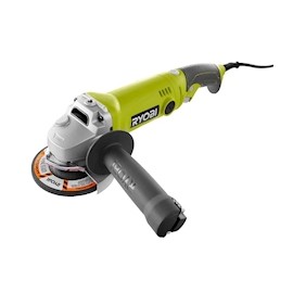 ESMERILADORA ANGULAR DE 4 1/2" CON MANGO TRASERO GIRATORIO DE 900 WATTS RYOBI