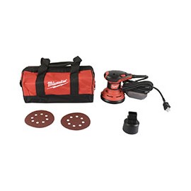 LIJADORA ORBITAL 5". 3 AMP 120-VOLT. MILWAUKEE