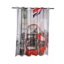 CORTINA PARA BAÑO BRITISH DAYS