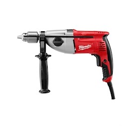 TALADRO / ROTOMARTILLO 1/2" TIPO PISTOLA, 7.5 AMP, 2 VELOCIDADES. MILWAUKEE
