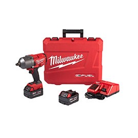 M18 FUEL LLAVE DE IMPACTO DE ALTO TORQUE 1/2" CON 2 BATERÍAS DE 5.0AH, CARGADOR Y ESTUCHE