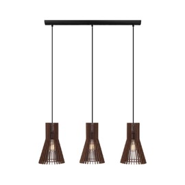 Luminario colgante triple Atenza